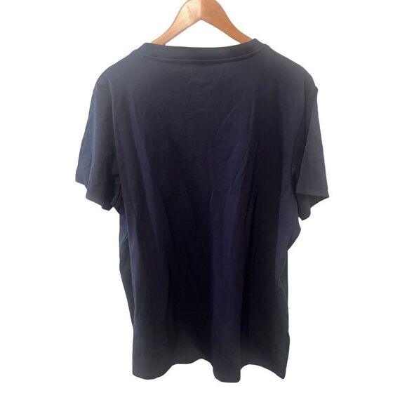 Diamond Navy Blue Crewneck Short Sleeve T-Shirt - Picture 2 of 3